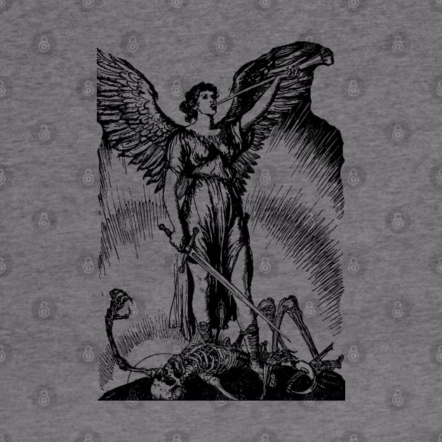 Vintage Archangel Angel Revelations illustration by AltrusianGrace